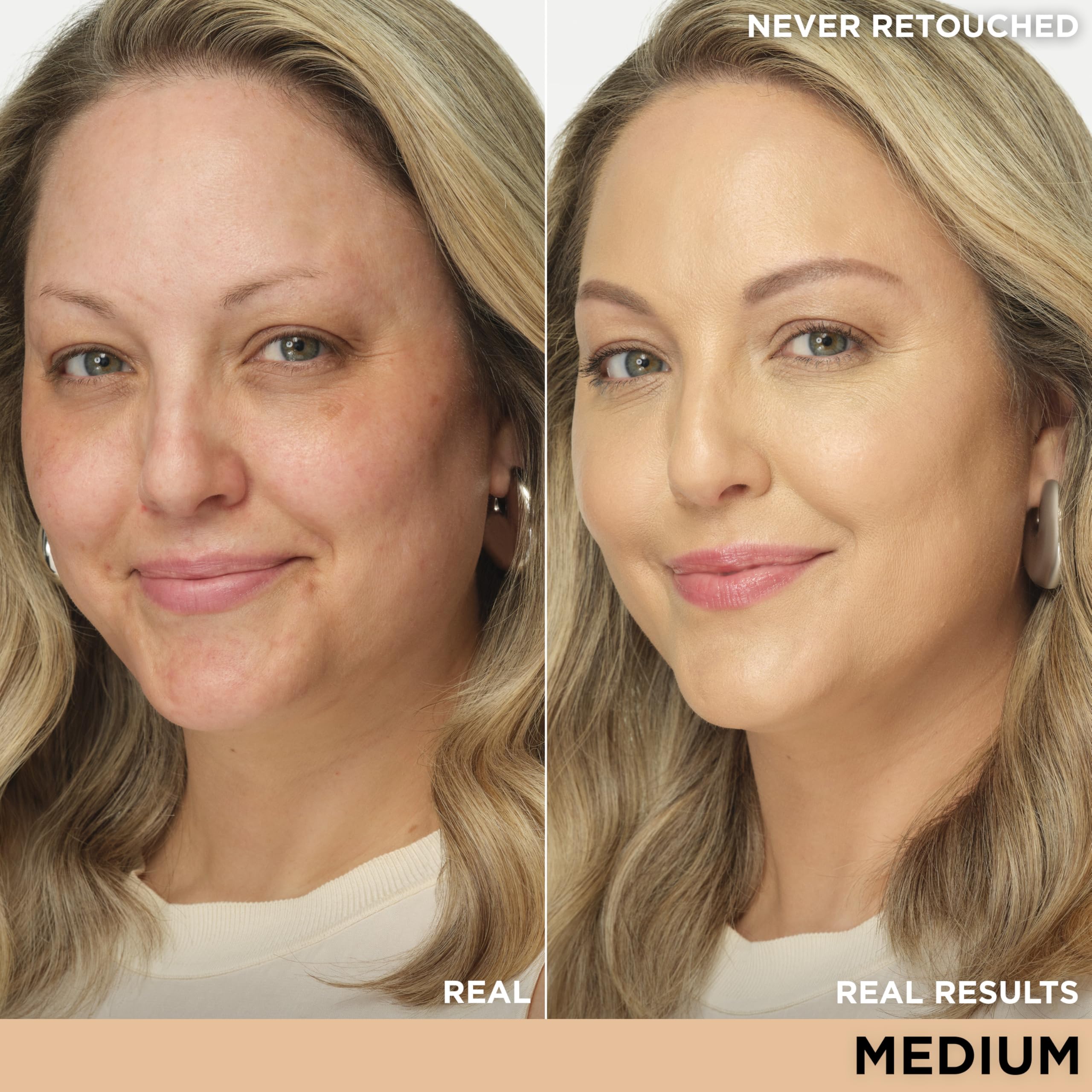 IT Cosmetics CC+ Illumination swirl finish captures natural glow without shimmer.