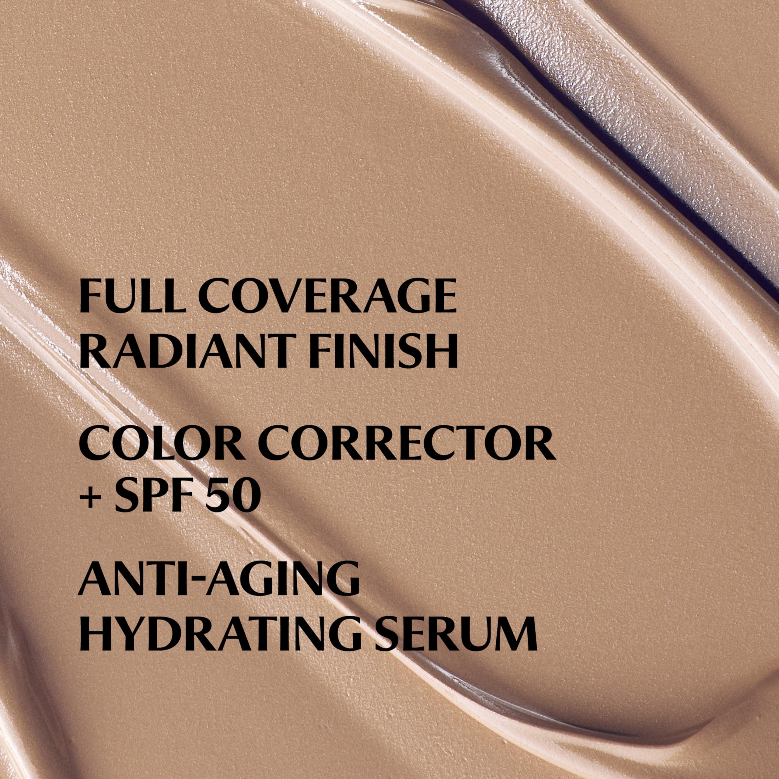 IT Cosmetics CC+ Illumination Tan swatches—color-corrected tones for varied complexions.