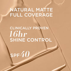 IT Cosmetics CC+ Natural Matte Air Licium blur focuses on shine reduction.