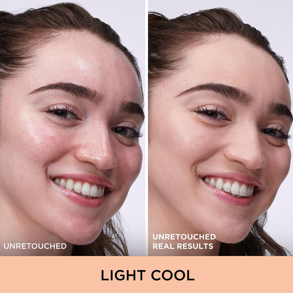 IT Cosmetics CC+ Natural Matte texture close-up highlights oil control for oily skin.