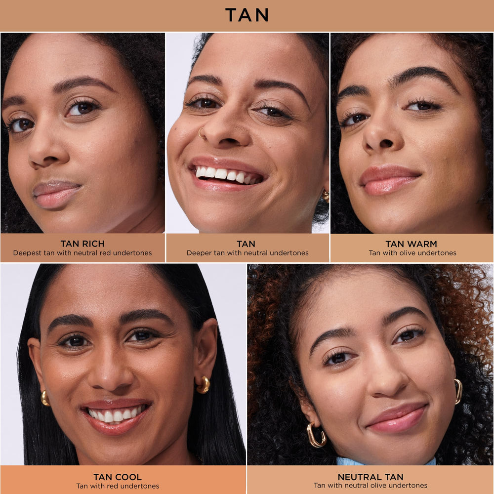 IT Cosmetics CC+ Natural Matte texture close-up shows smooth matte finish