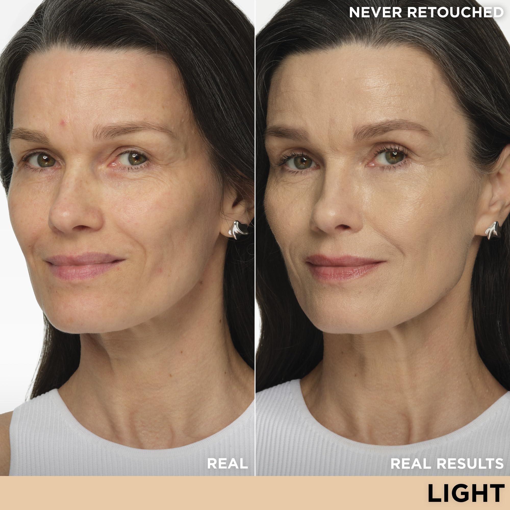 IT Cosmetics CC+ Cream Light pump-dispense highlights easy application and consistent results.