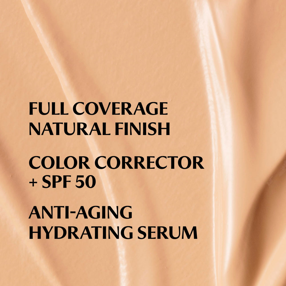 IT Cosmetics CC+ Cream swatch on arm shows color correction for a natural finish