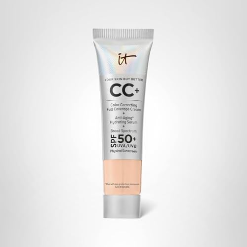 IT Cosmetics CC+ Cream Travel on-the-go usage implies portable, everyday makeup.