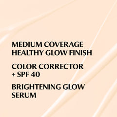 IT Cosmetics CC+ Nude Glow closeup brightening effect on skin