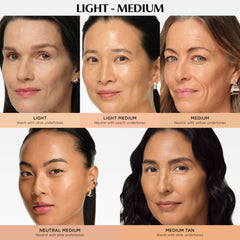 IT Cosmetics CC+ Nude Glow Light brightening serum texture on skin
