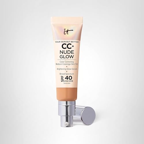 IT Cosmetics CC+ Nude Glow suitable for normal to dry and mature skin types