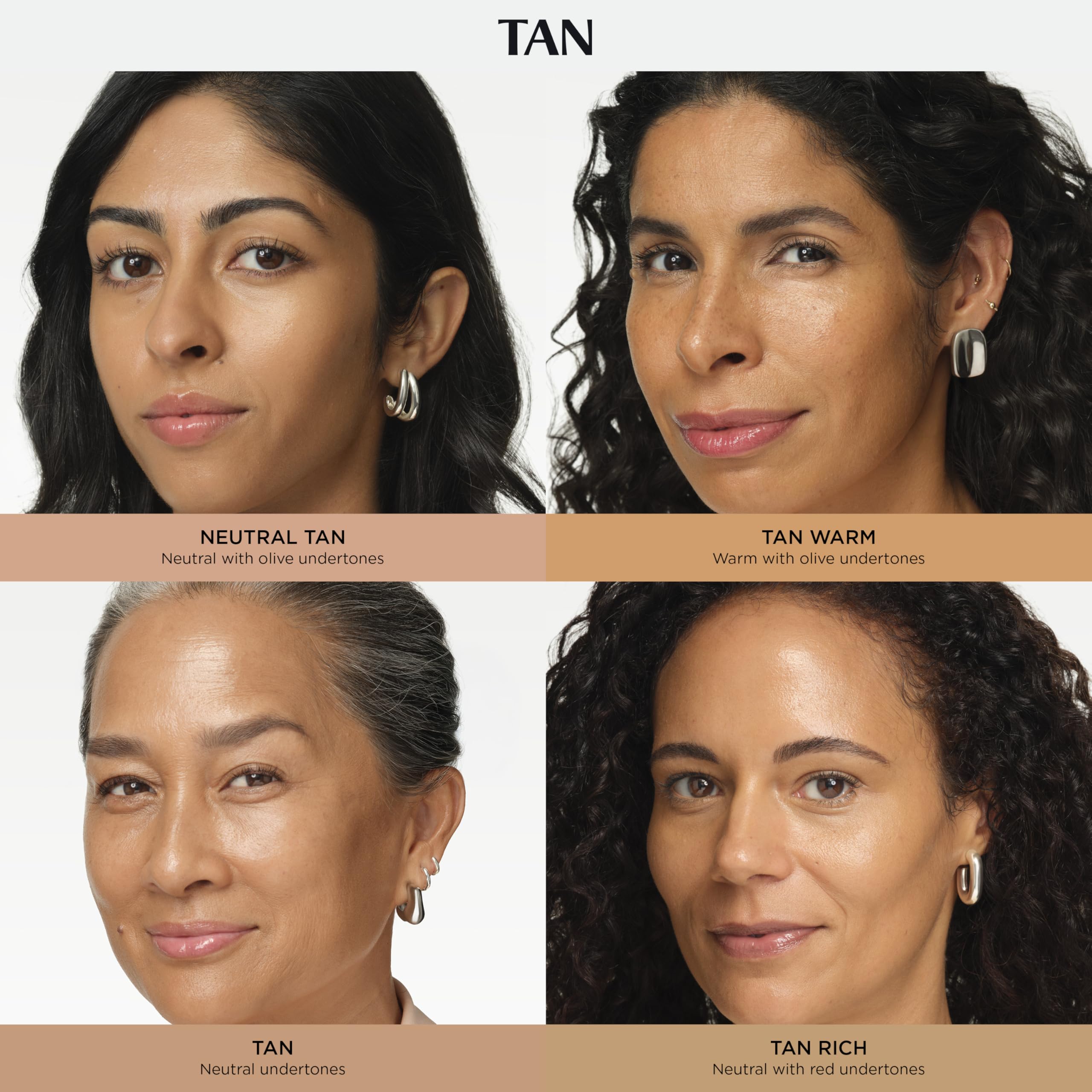 Close-up brush application blends IT Cosmetics Nude Glow effortlessly for a radiant glow.