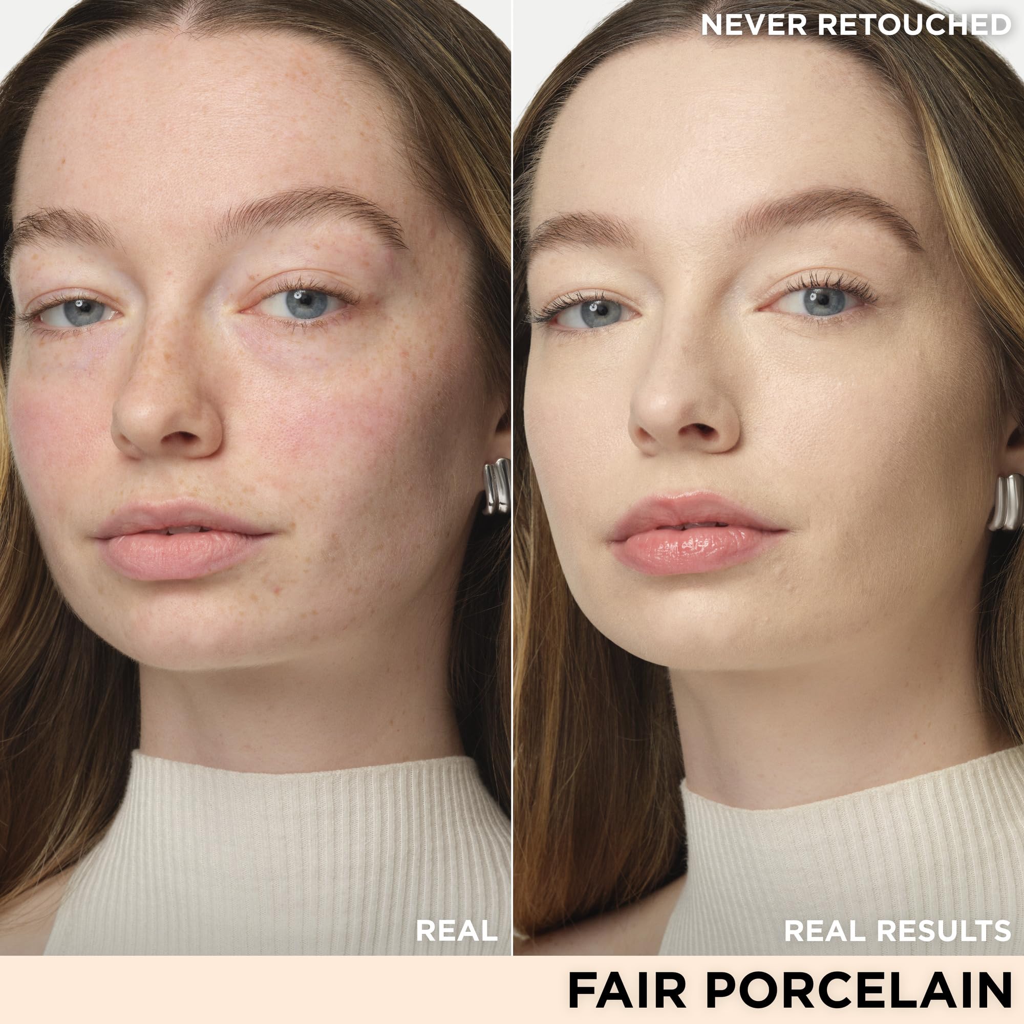 IT Cosmetics CC+ Cream SPF 50+ swatch showing color correction and natural finish
