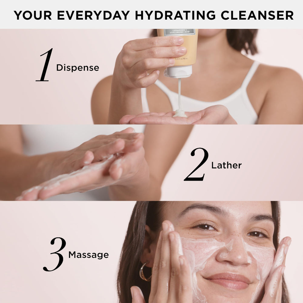 IT Cosmetics Confidence in a Cleanser supports the skin barrier with a non-strip formula