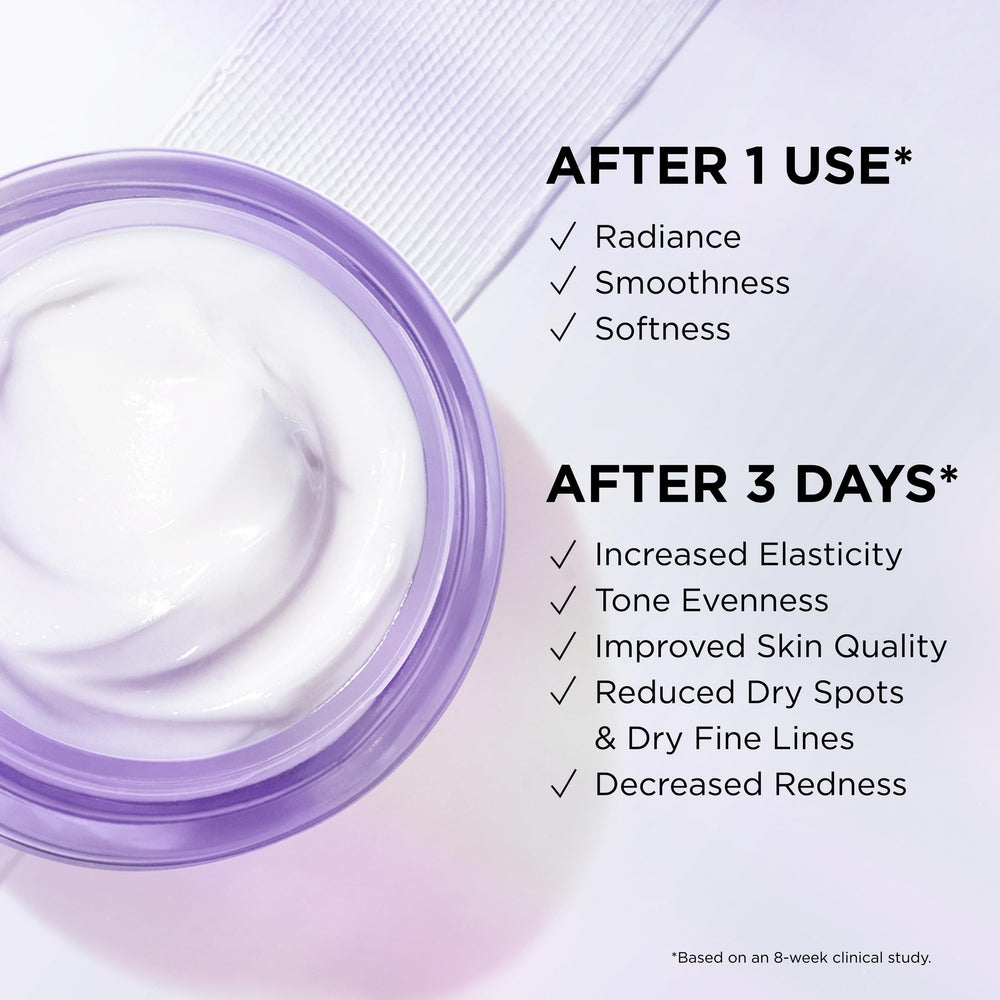 Texture closeup of IT Cosmetics Confidence in a Cream Barrier Boost cream application.