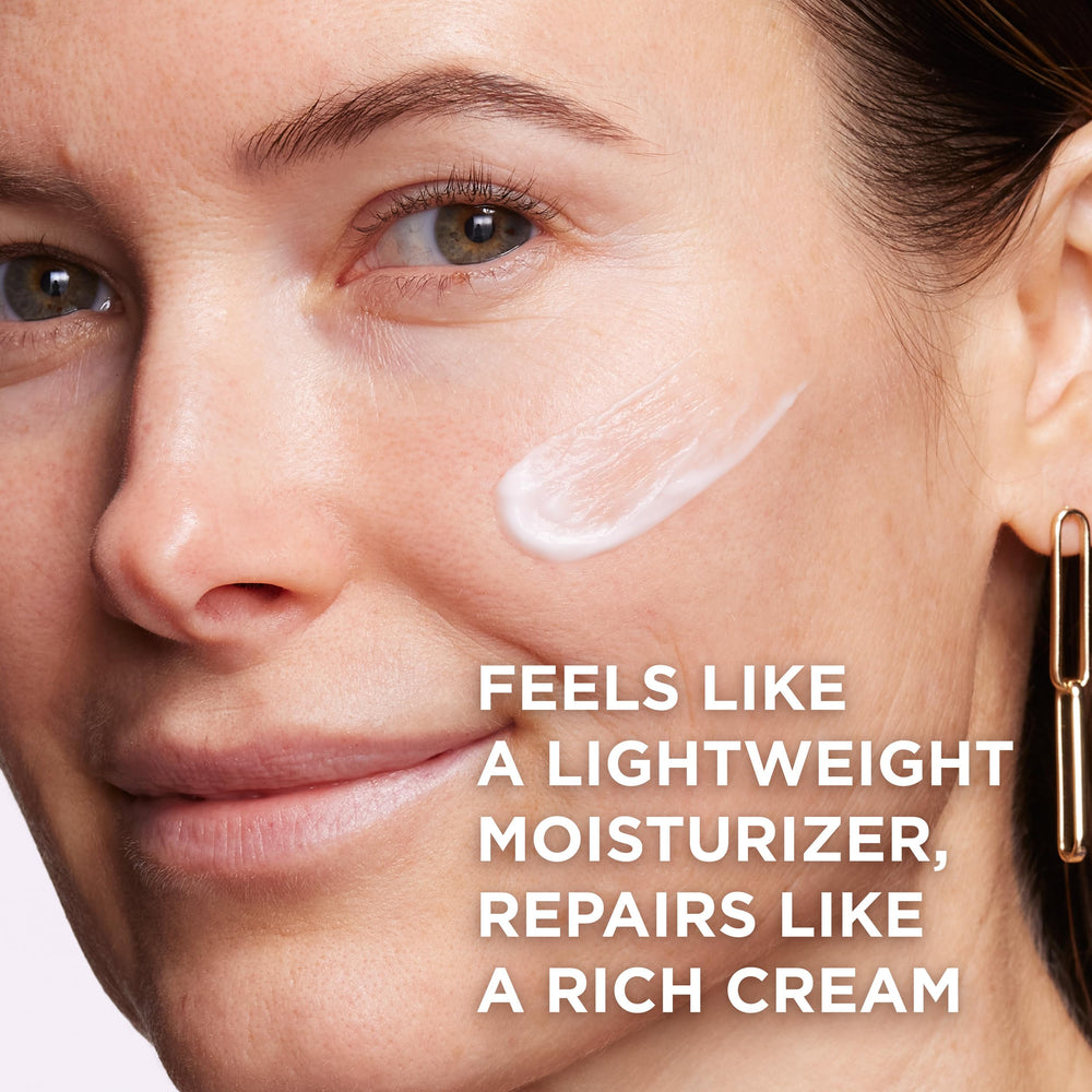 Fragrance-free IT Cosmetics Confidence in a Cream jar signals a gentle option for sensitive skin.