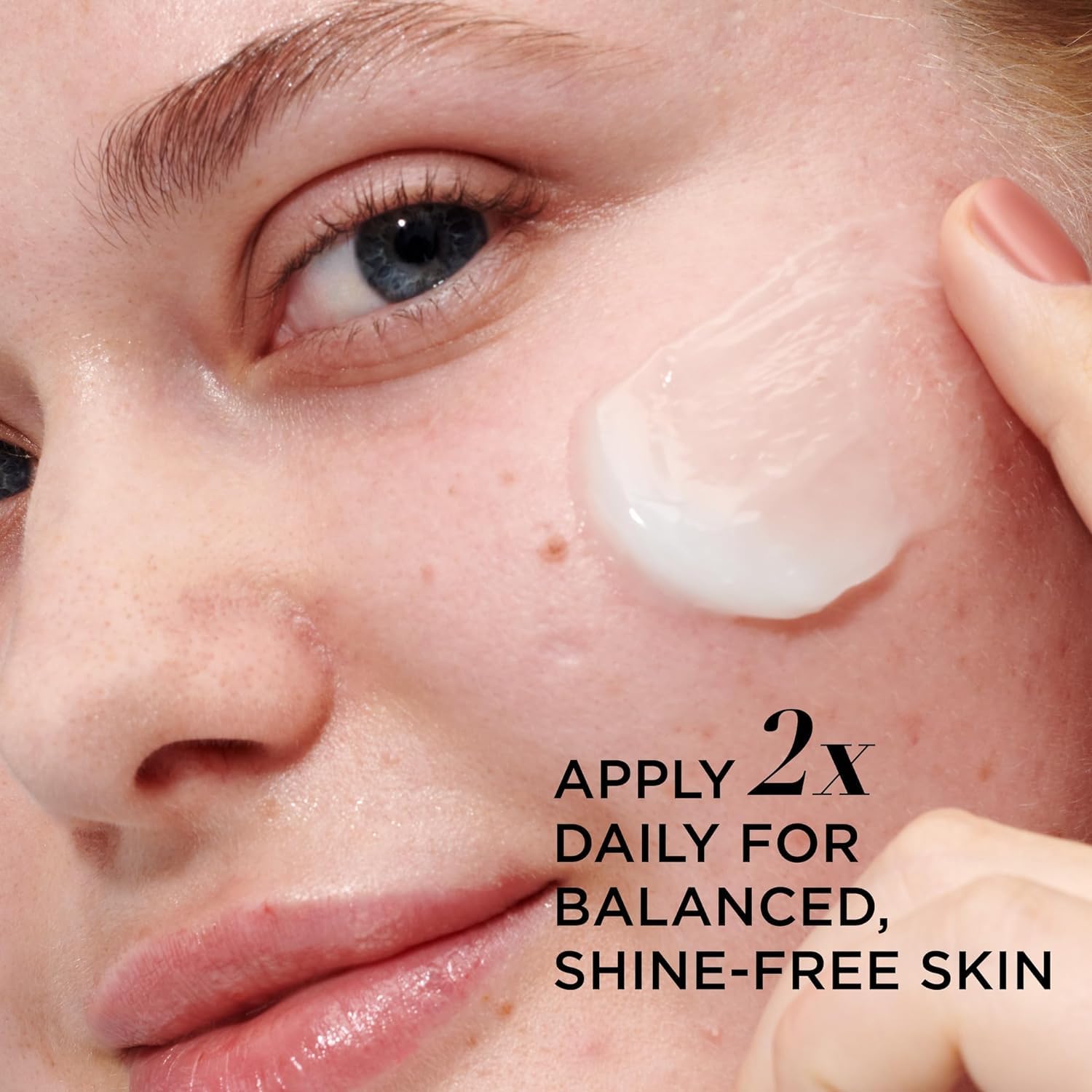IT Cosmetics Confidence in a Gel Cream matte finish visual suggests shine reduction throughout day
