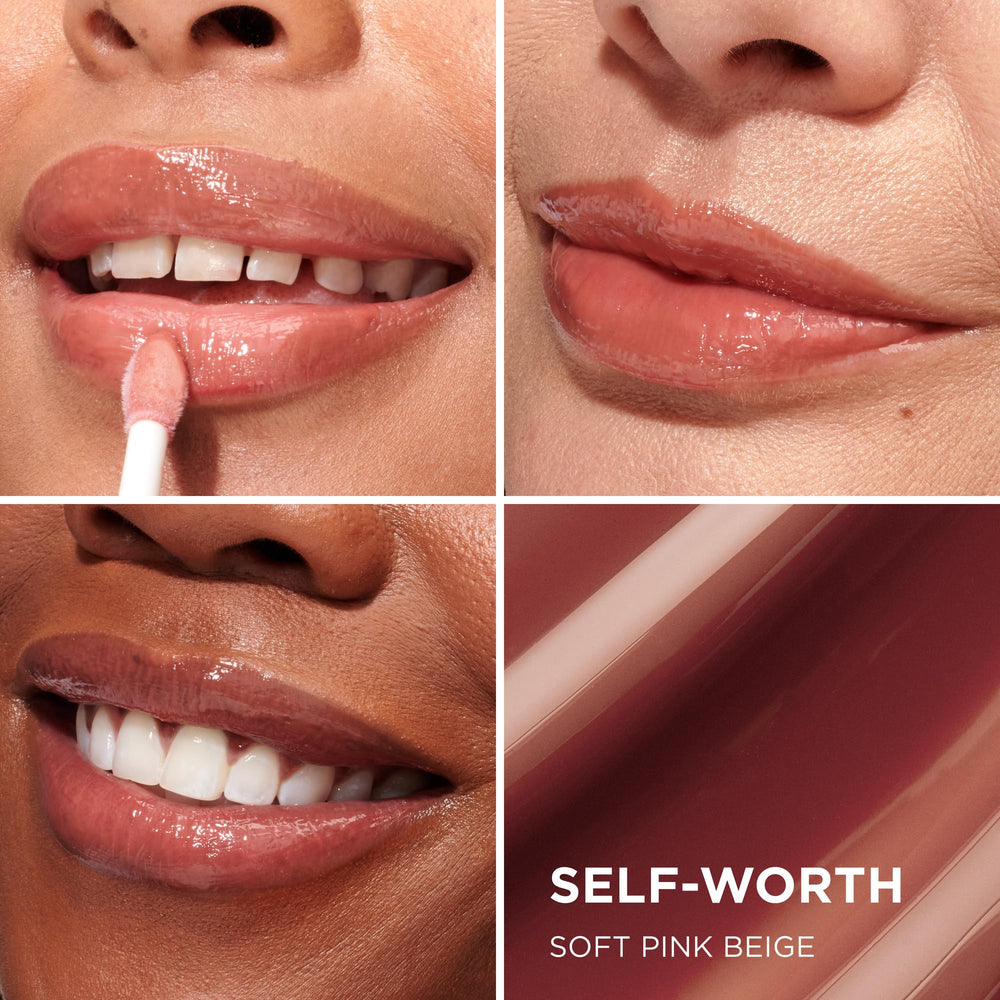 IT Cosmetics Confidence in a Serum Lip Gloss petal applicator for precise application