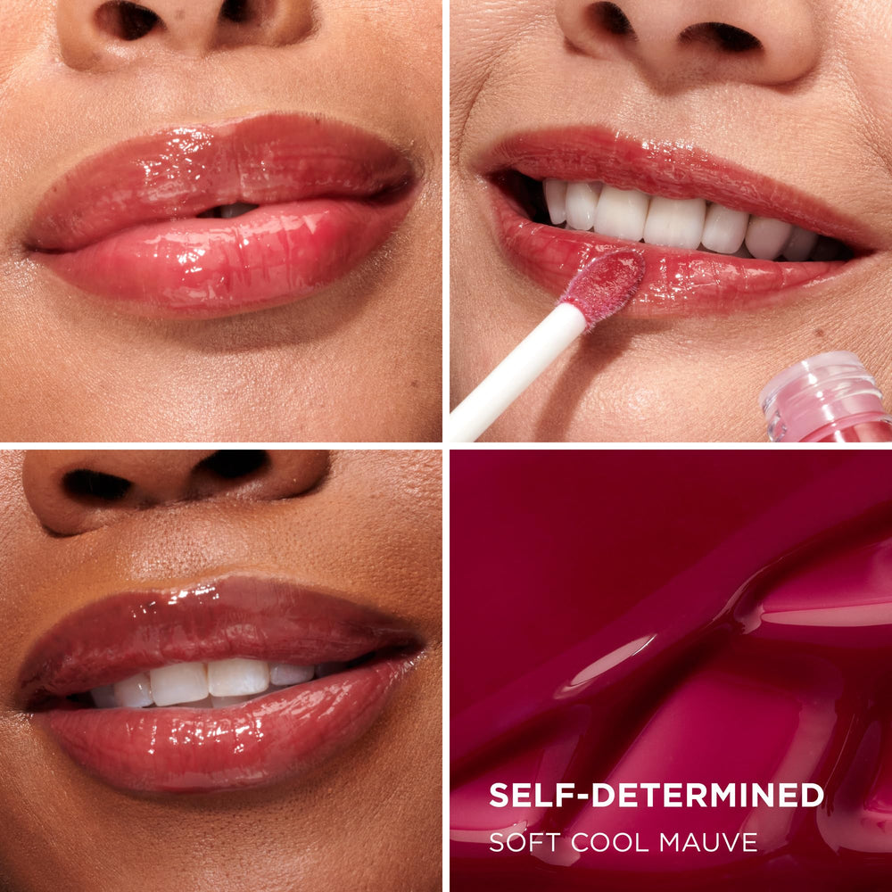 IT Cosmetics Confidence in a Serum Lip Gloss applicator poised for precise application