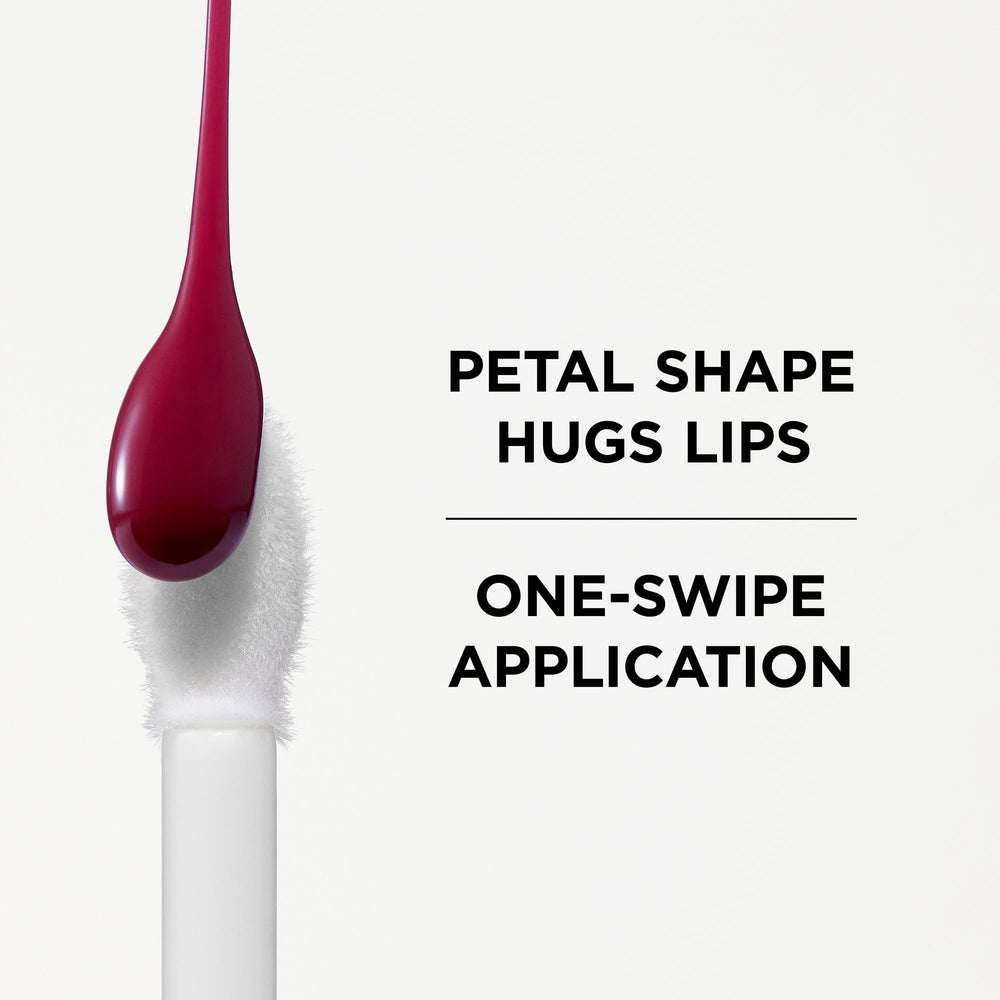 IT Cosmetics Confidence in a Serum Lip Gloss self-worth shade swatch with soft pink-beige glow
