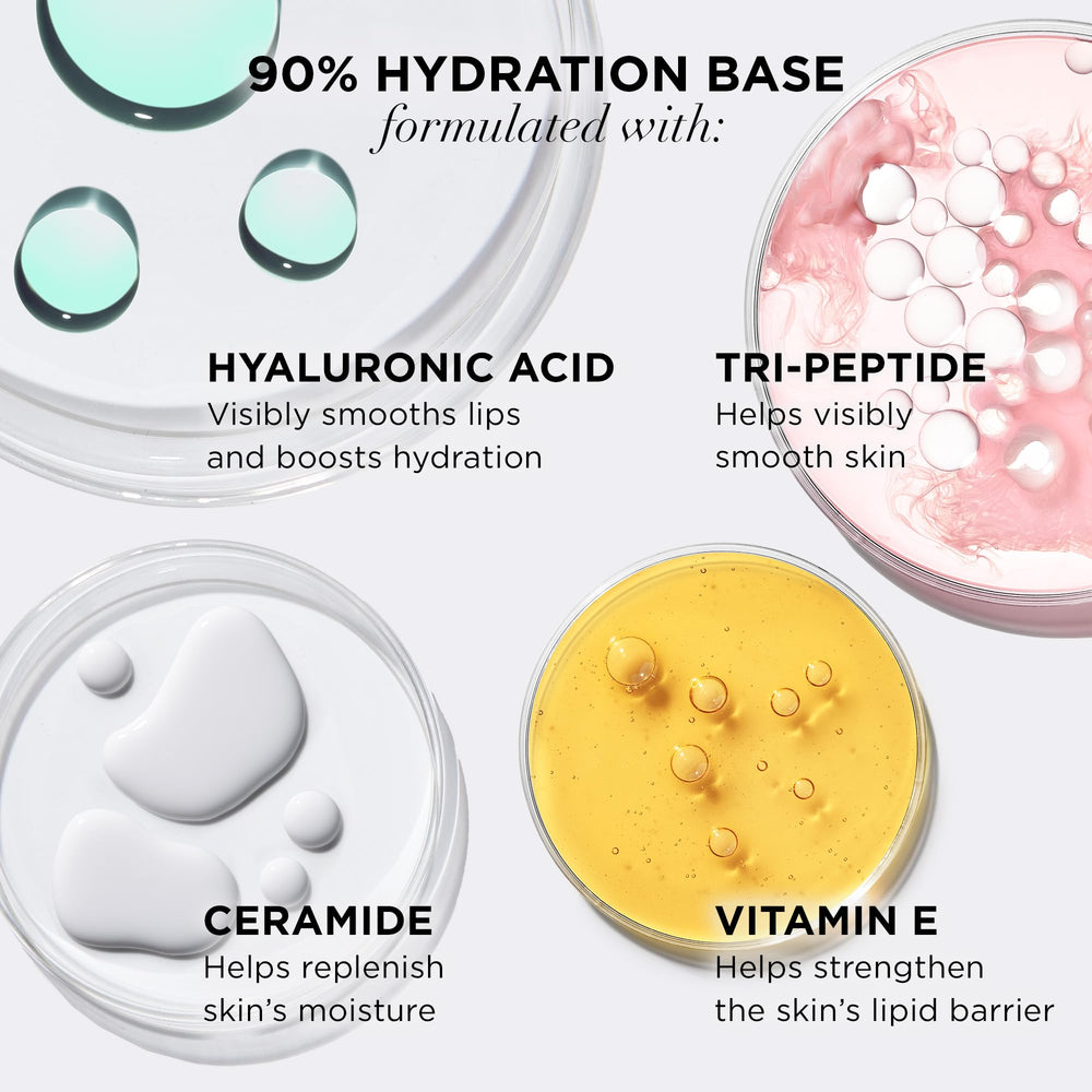 IT Cosmetics Confidence in a Serum Lip Gloss Hydration Base 90 percent emphasis on moisture-rich formula.