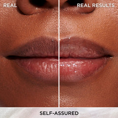 IT Cosmetics Confidence in a Serum Lip Gloss Petal Applicator close-up illustrating easy, precise application.