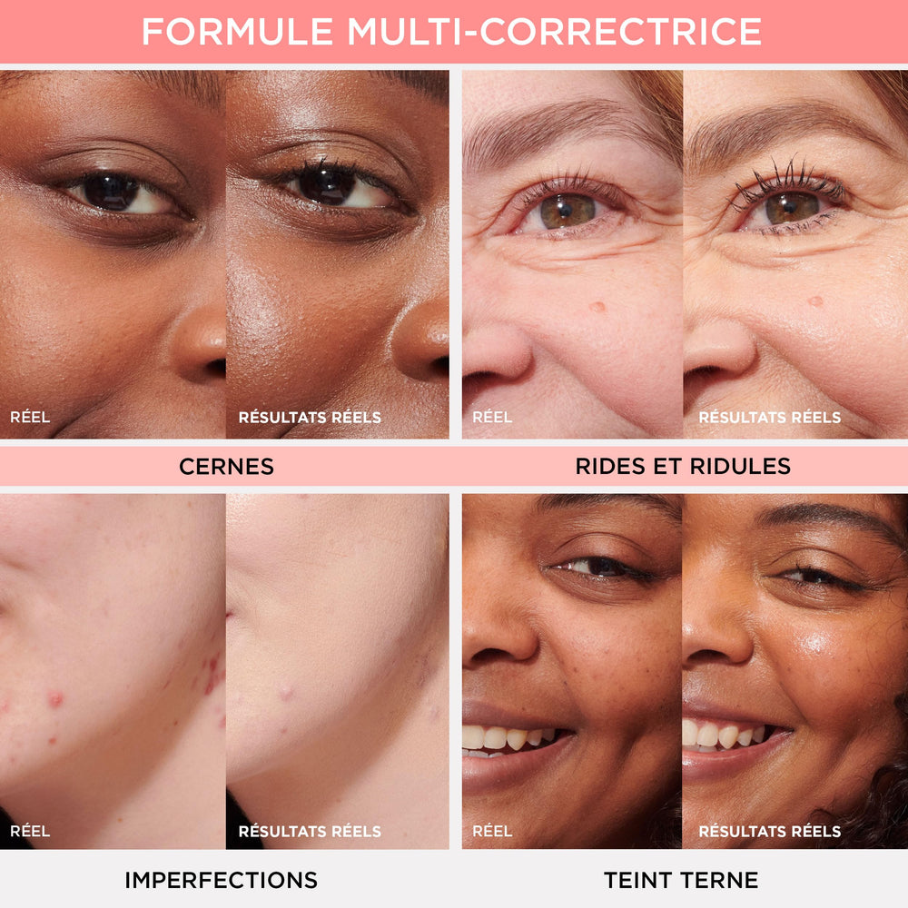 IT Cosmetics Do It All Radiant Concealer texture closeup showing silky, glide-on formula.