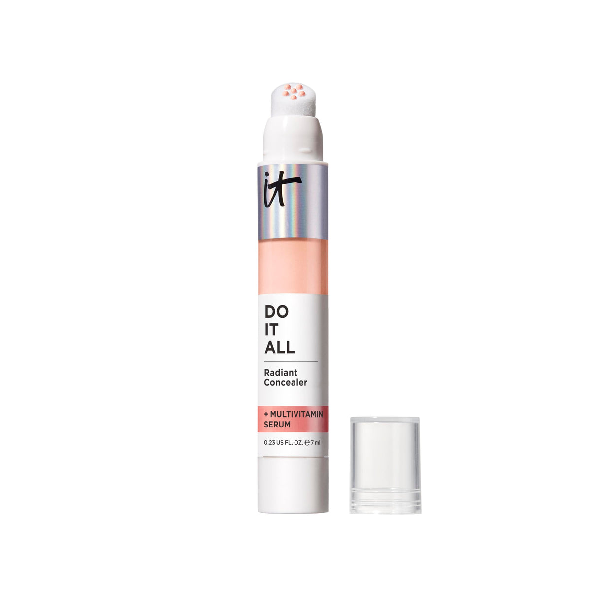 IT Cosmetics Do It All Radiant Concealer tube closeup for quick, blendable touch-ups.