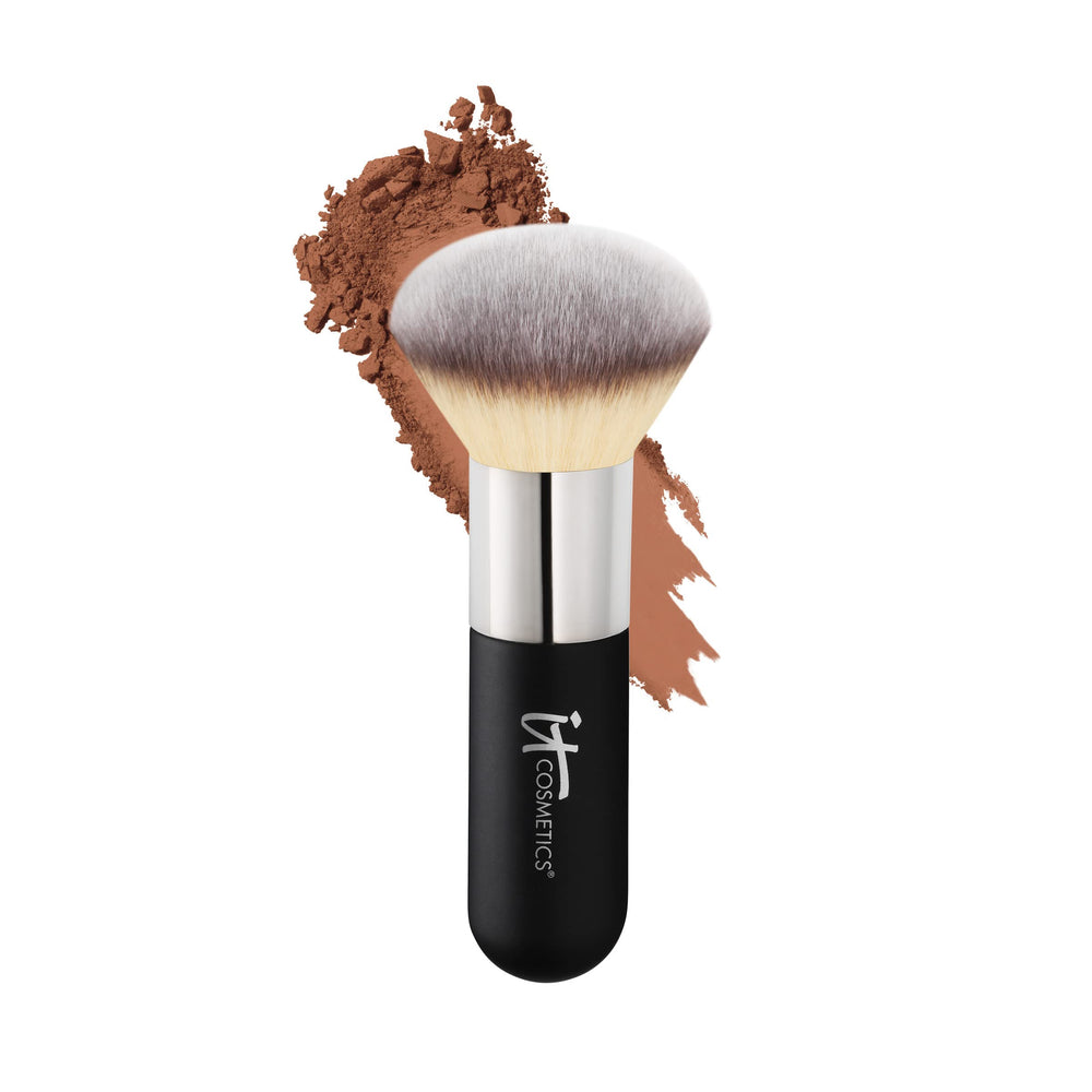 IT Cosmetics Heavenly Luxe Airbrush Powder Brush #1 jumbo handle enables easy application