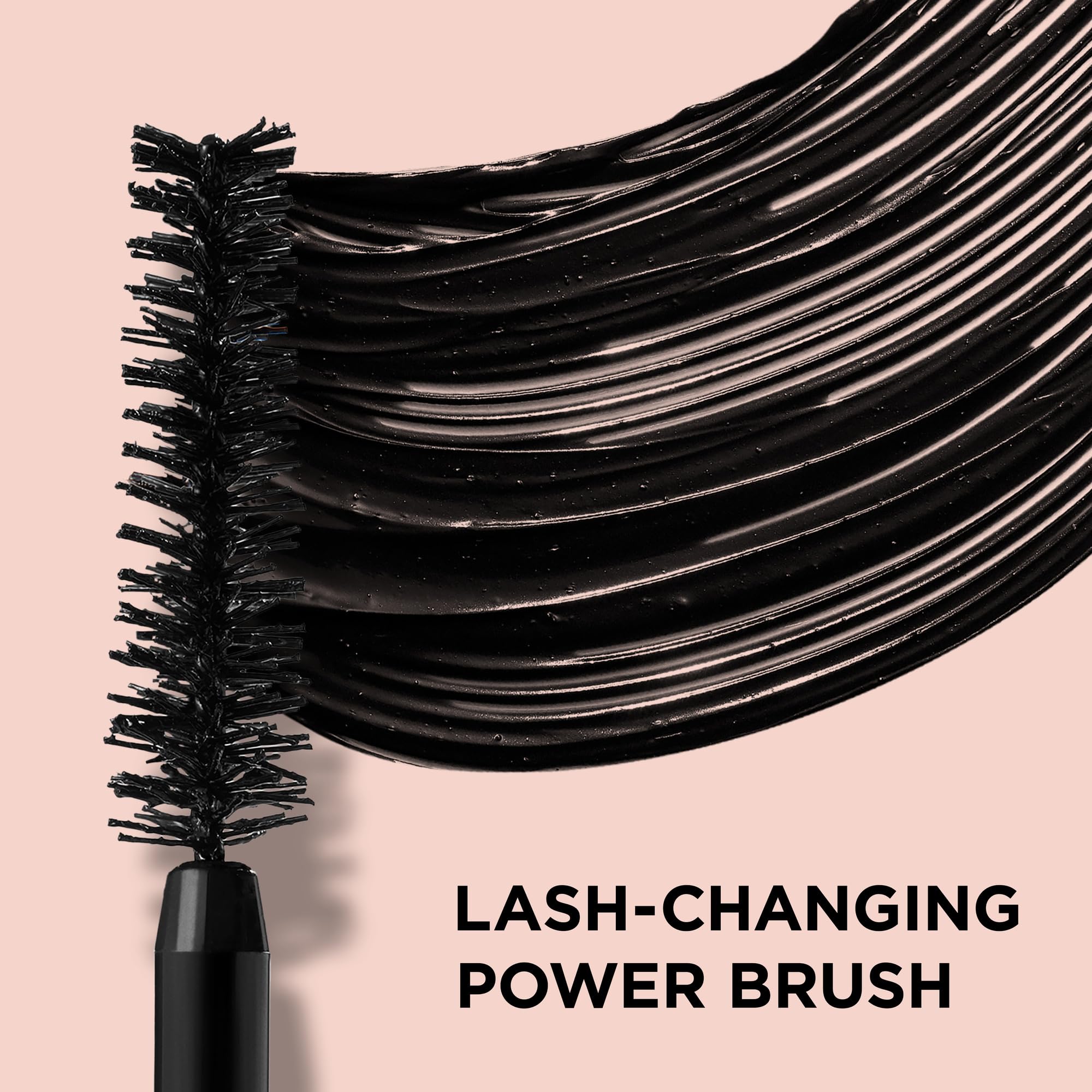 IT Cosmetics Superhero Mascara lashes before and after prove length and volume potential.
