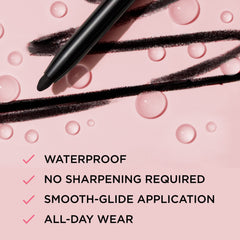 IT Cosmetics Superhero No-Tug Eyeliner twist-up mechanism shown for effortless automatic application.