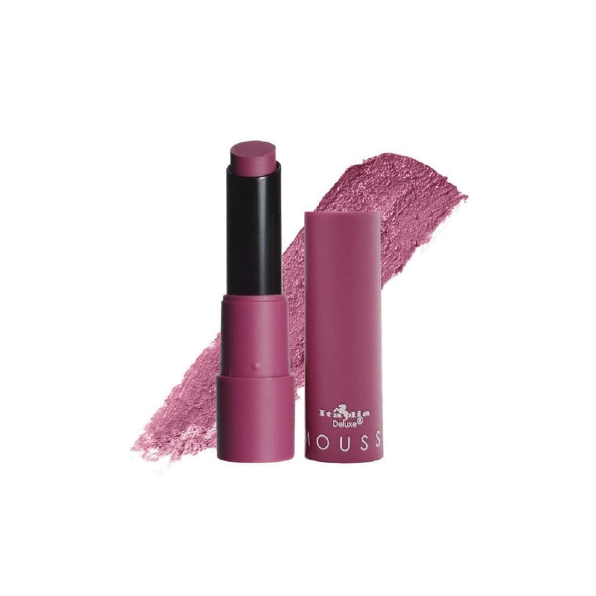 Italia Deluxe Mauvelous swatch reveals mauve-petal depth for day-to-night looks