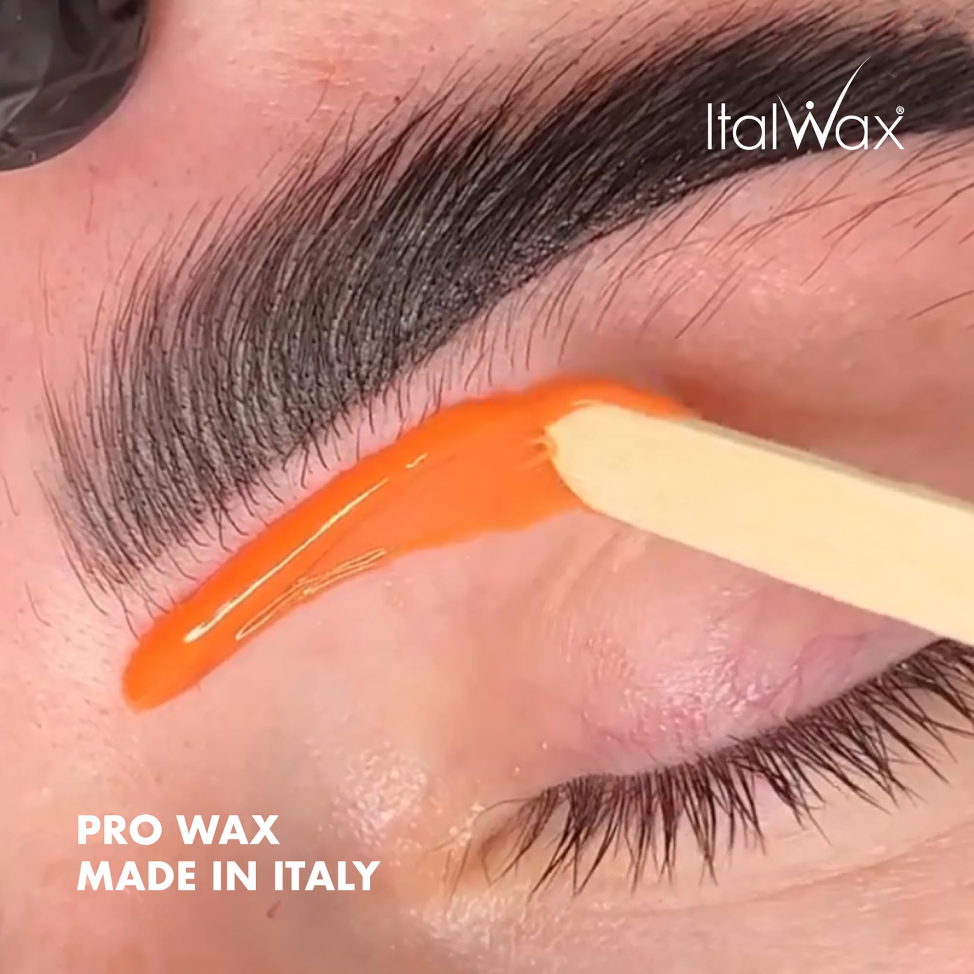 Italwax Top Line Coral Hard Wax ideal for professional use by estheticians.