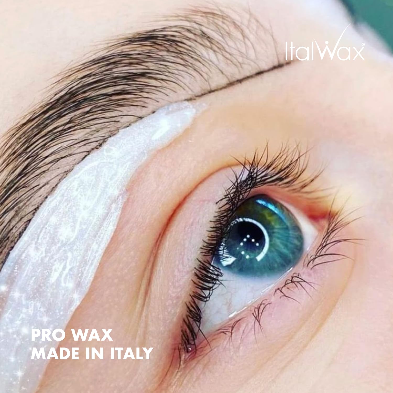 Italwax facial wax helps minimize redness during delicate treatments.