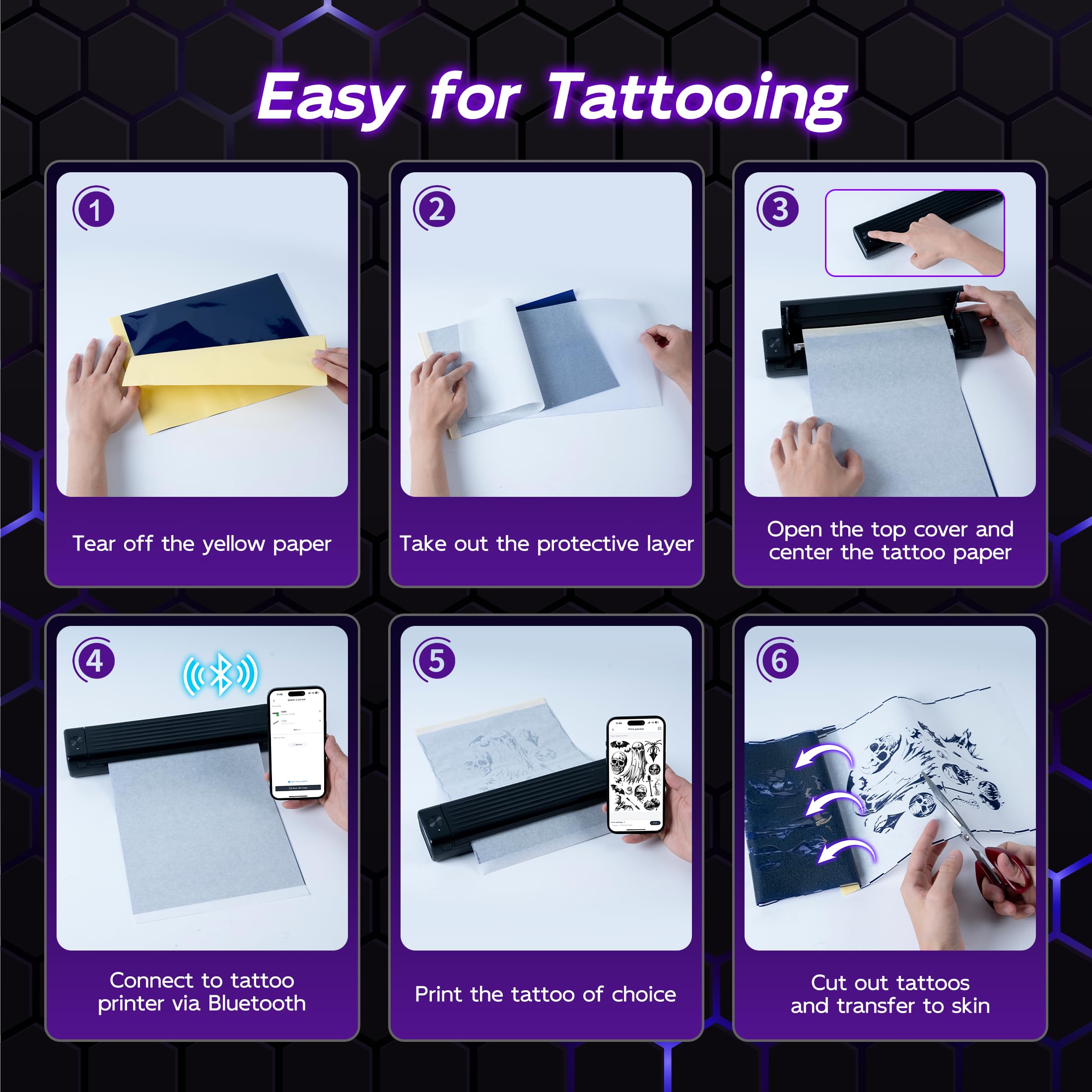 Itari wrinkle-resistant mode close-up emphasizes flatter paper for clearer lines.