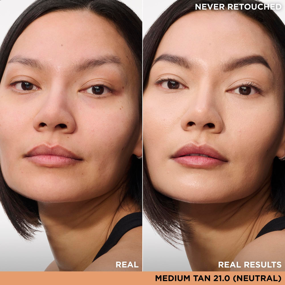 IT Cosmetics Bye Bye Under Eye Concealer swatch shows color correction and smoothing