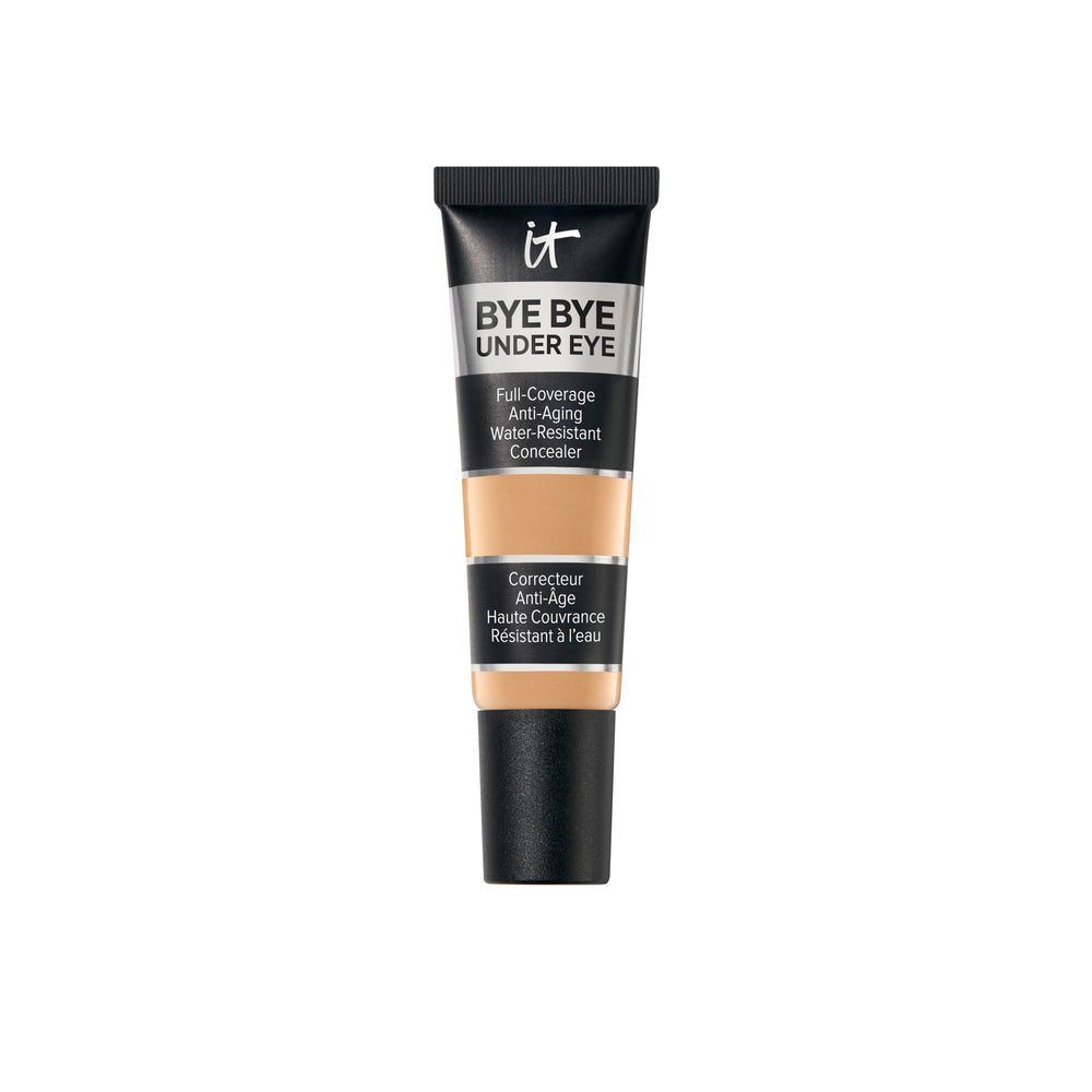 IT Cosmetics Bye Bye Under Eye Concealer tube close-up for full-coverage under-eye