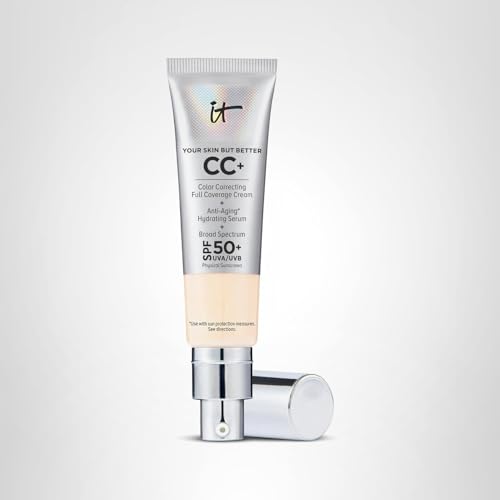IT Cosmetics CC+ Cream Fair blends to radiant, even-toned skin on all complexions