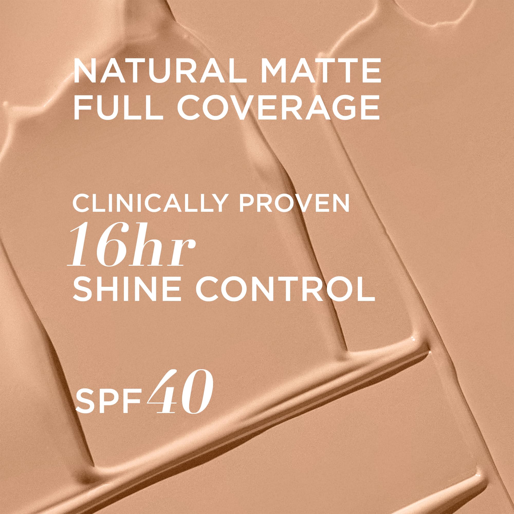 IT Cosmetics CC+ Cream Natural Matte texture closeup demonstrates smooth non-greasy feel