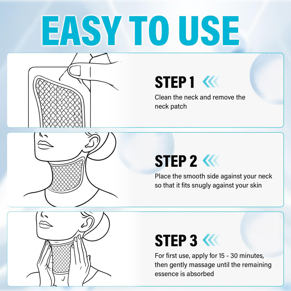 ITECFREELY patch after skincare demonstrates easy, time-saving routine