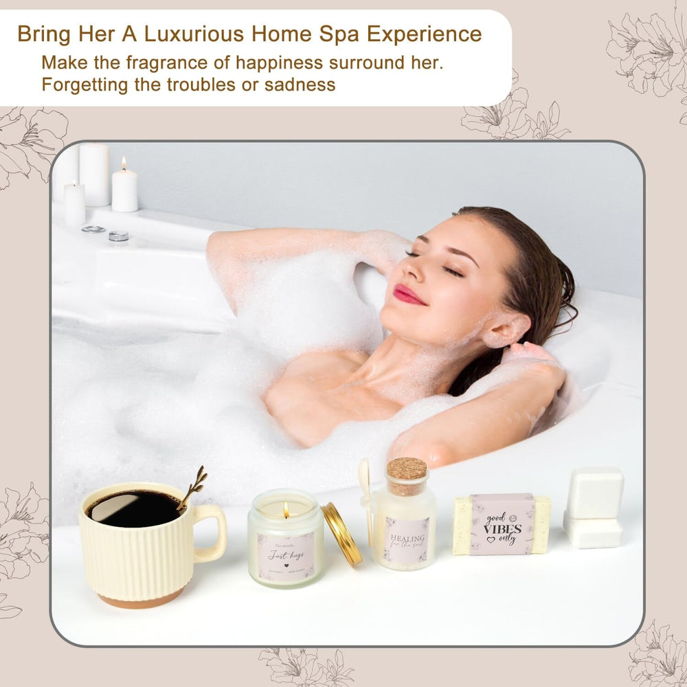 Ithmahco Thinking of You Gift Basket oatmeal soap emphasizes gentle cleansing and skin comfort.