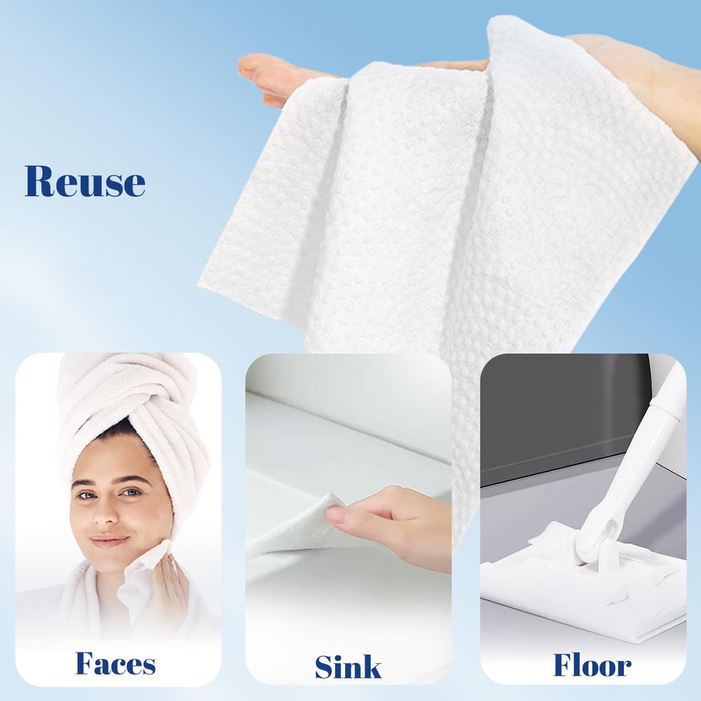 ITO 60-count triple-pack of disposable towels for convenient daily use.