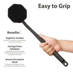 iTokGoK back scrubber packaging highlighting artful design and color options