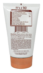 It's a 10 Coily Miracle Curl Cream application demonstrating easy sectioning and defining curls