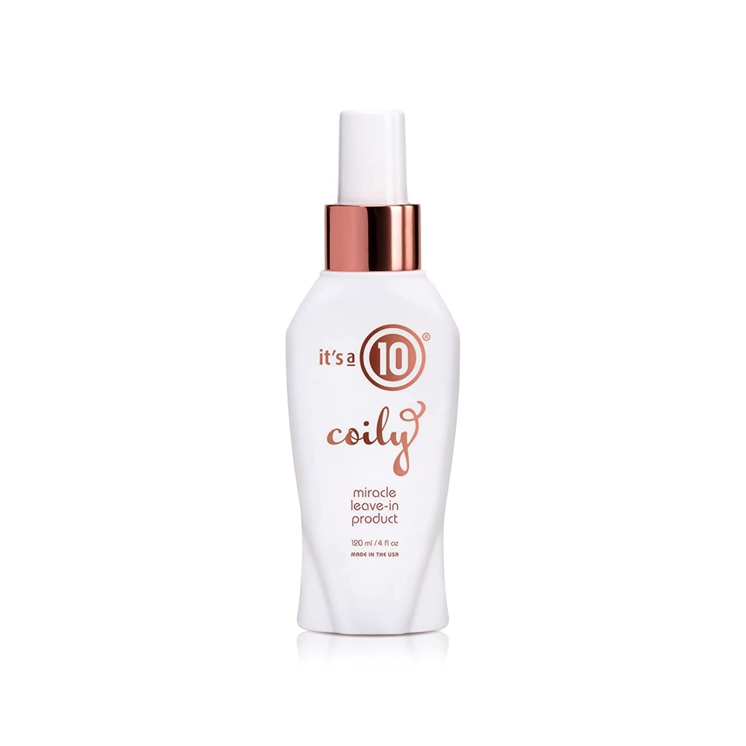 Its a 10 Coily Miracle Leave-In bottle application for easy detangling and hydration