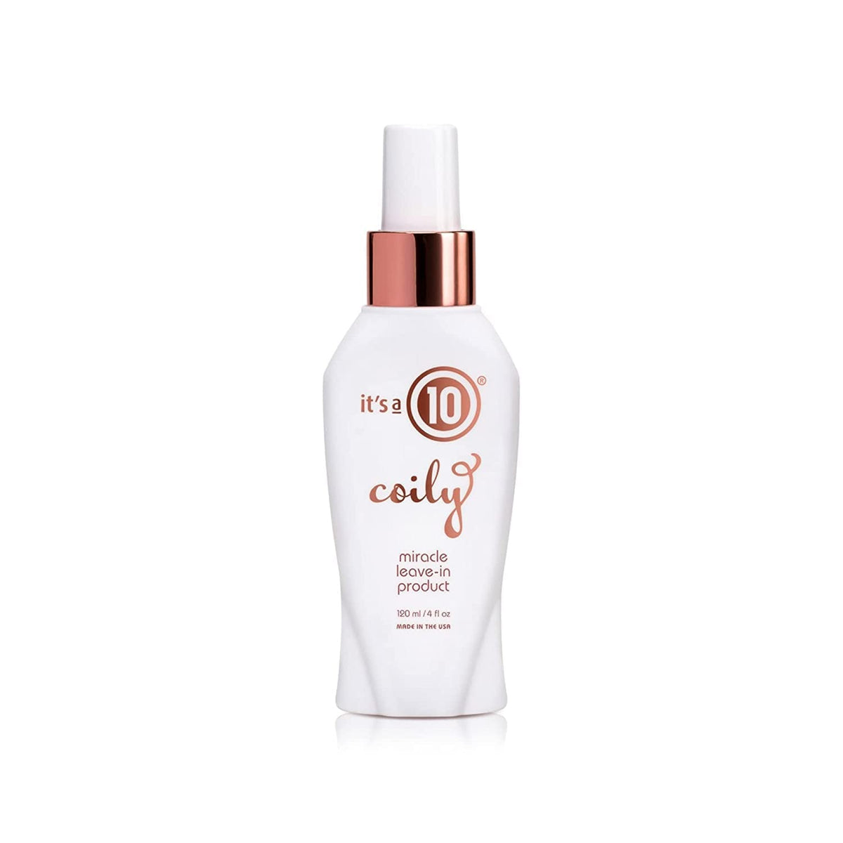 Its a 10 Coily Miracle Leave-In bottle application for easy detangling and hydration