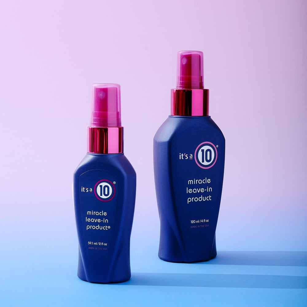 It's a 10 Miracle Leave-In applied to damp hair for instant shine boost.
