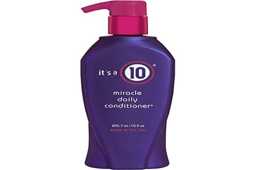 Its a 10 Haircare Miracle Conditioner pour for smooth detangling and moisture