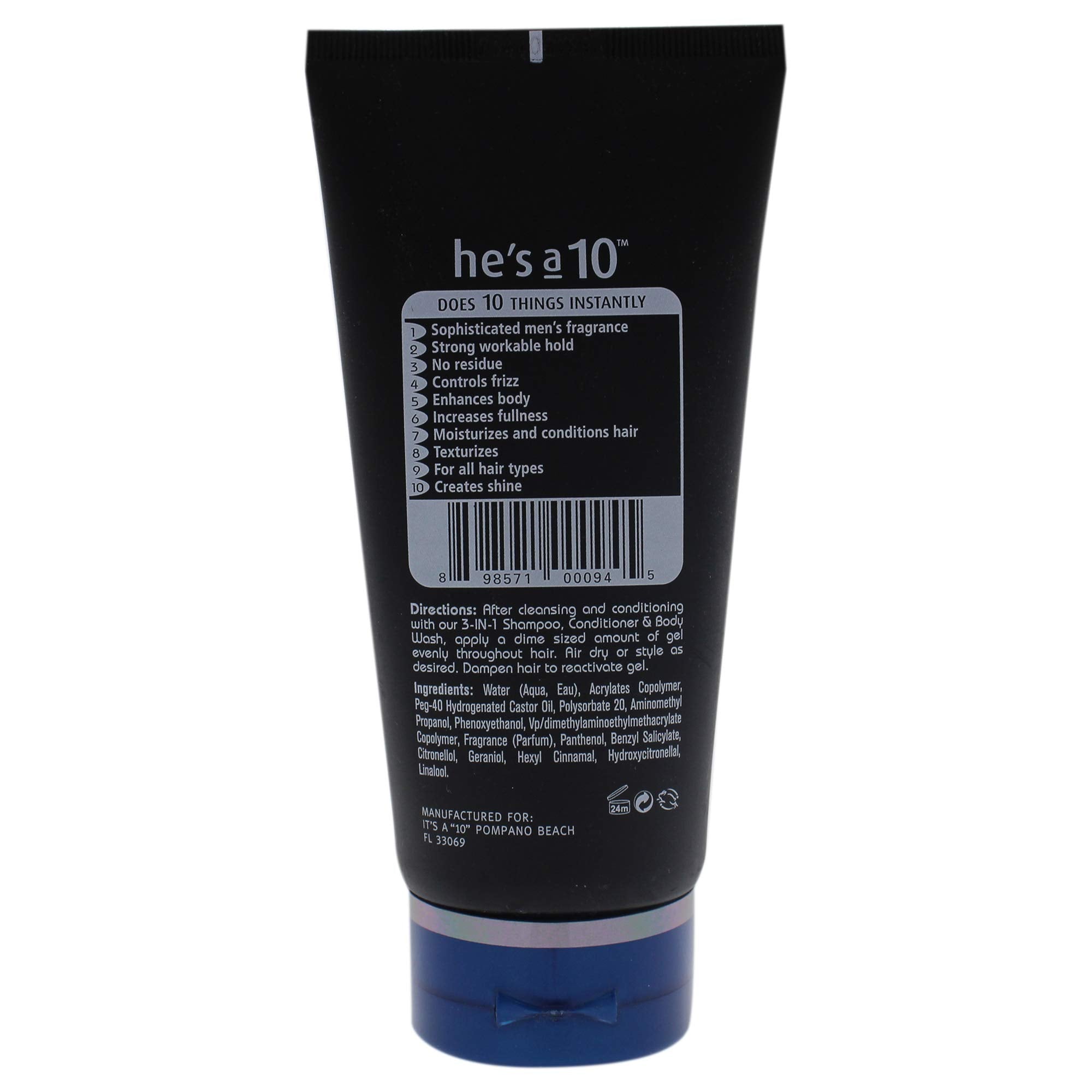 Its A 10 Miracle Defining Gel close-up shows sleek texture and flexible hold.