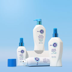 Its A 10 Miracle Blowdry Volumizer hair-application smooths and lifts