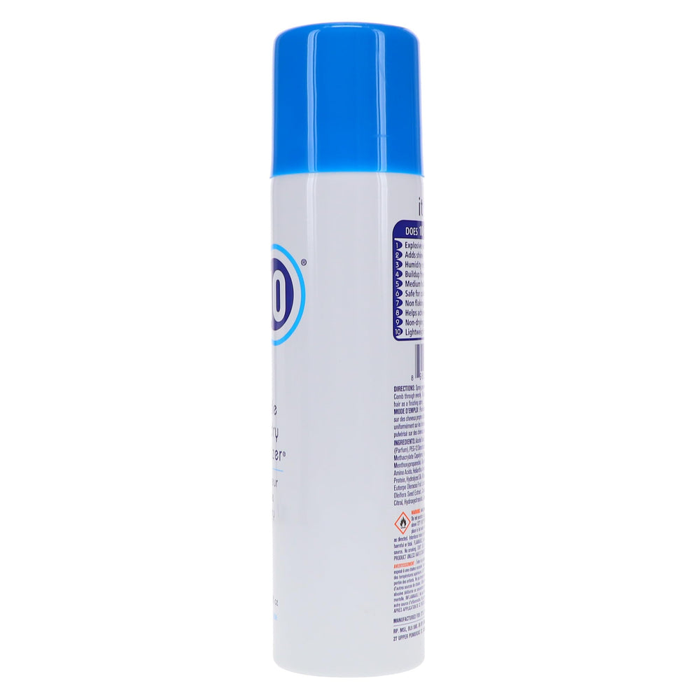It's A 10 Miracle Blowdry Volumizer bottle catching light for shine.