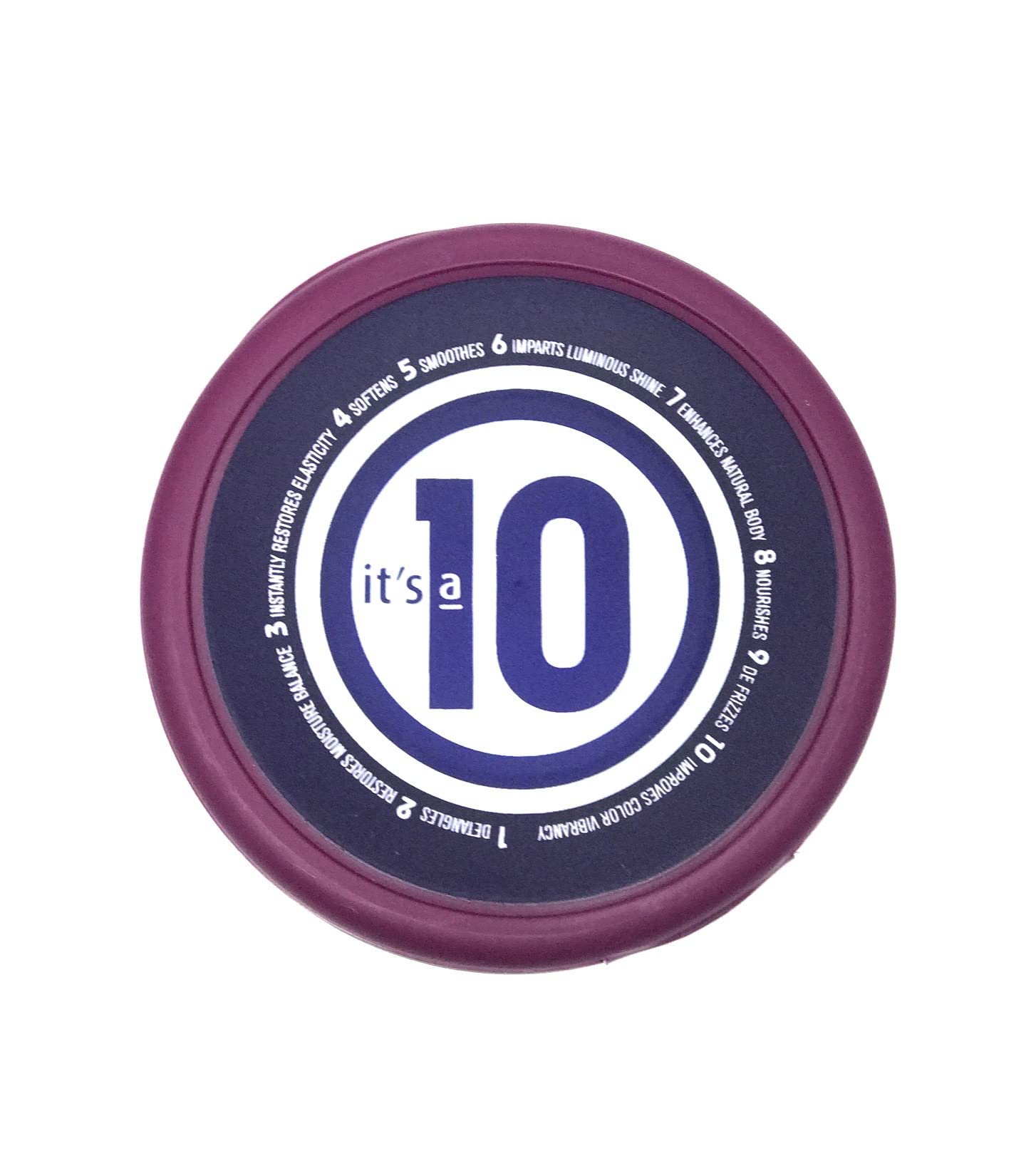 It's a 10 Miracle Hair Mask application hand demonstrating detangling boost.