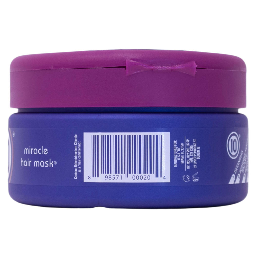 It's a 10 Miracle Hair Mask ingredient-glimpse highlighting nourishing formula.