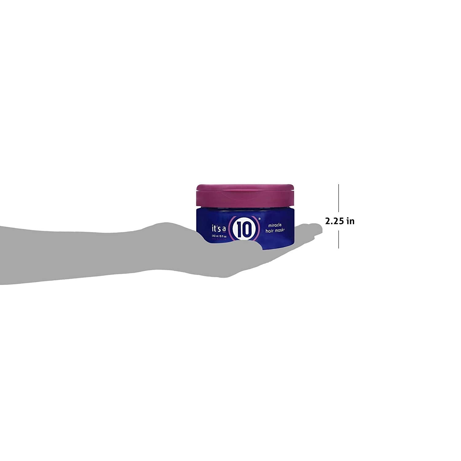Packaging display of It's a 10 Miracle Hair Mask